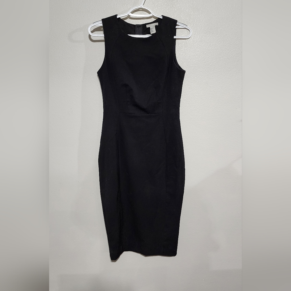 H&M LBD, Size 6, Sleeveless Black Dress